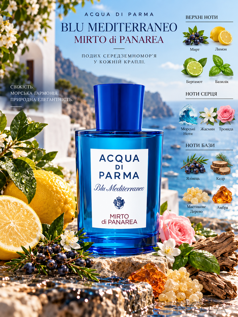 Acqua Di Parma Blu Mediterraneo Mirto Di Panarea &mdash; оригінальний флакон парфуму